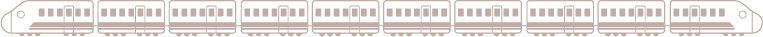新幹線のイラストライン 2